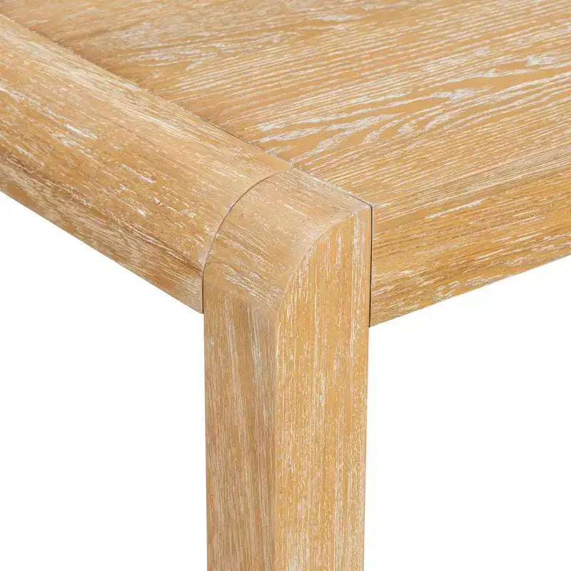 Set tavolo da pranzo vintage allungabile per 6 persone con 4 sedie imbottite e panca, set da cucina rustico spazzolato con design curvo