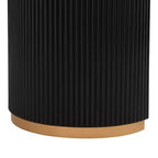 Set di 3 sgabelli da bancone contemporanei Christopher Knight Home Kun in tessuto bouclé con tavolo lungo scanalato