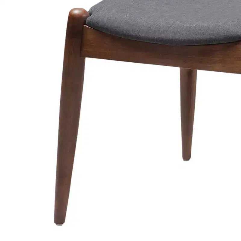 Set da pranzo minimalista in legno per 4 persone, set da 5 pezzi con tavolo rettangolare per piccoli spazi e 4 sedie imbottite per cucina