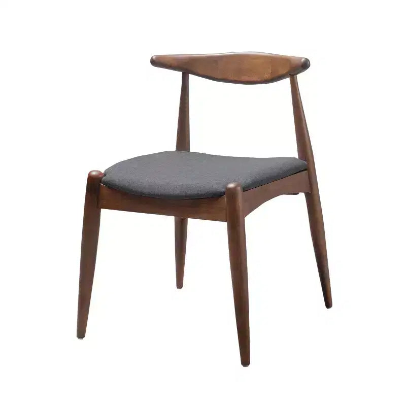 Set da pranzo minimalista in legno per 4 persone, set da 5 pezzi con tavolo rettangolare per piccoli spazi e 4 sedie imbottite per cucina