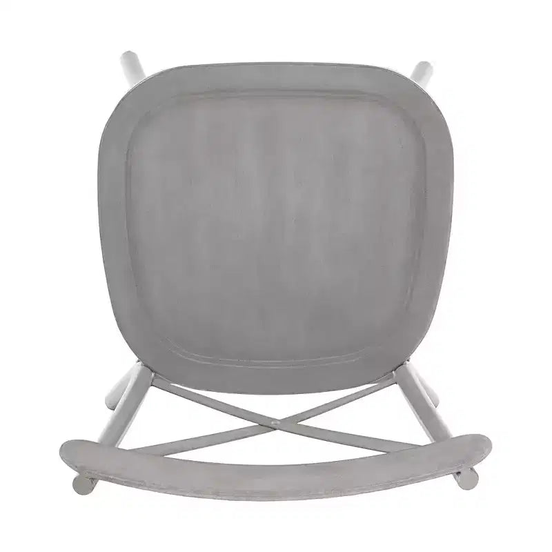 Set tavolo da pranzo rotondo Jolana da 45" con piano in quercia e finitura nera e sedie in metallo con schienale a X - iNSPIRE Q