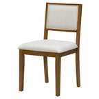 Set tavolo da pranzo ModernLuxe da 6 pezzi, set per sala da pranzo per 6 persone, set tavolo da cucina per famiglia con sedie da pranzo imbottite ergonomiche e panca