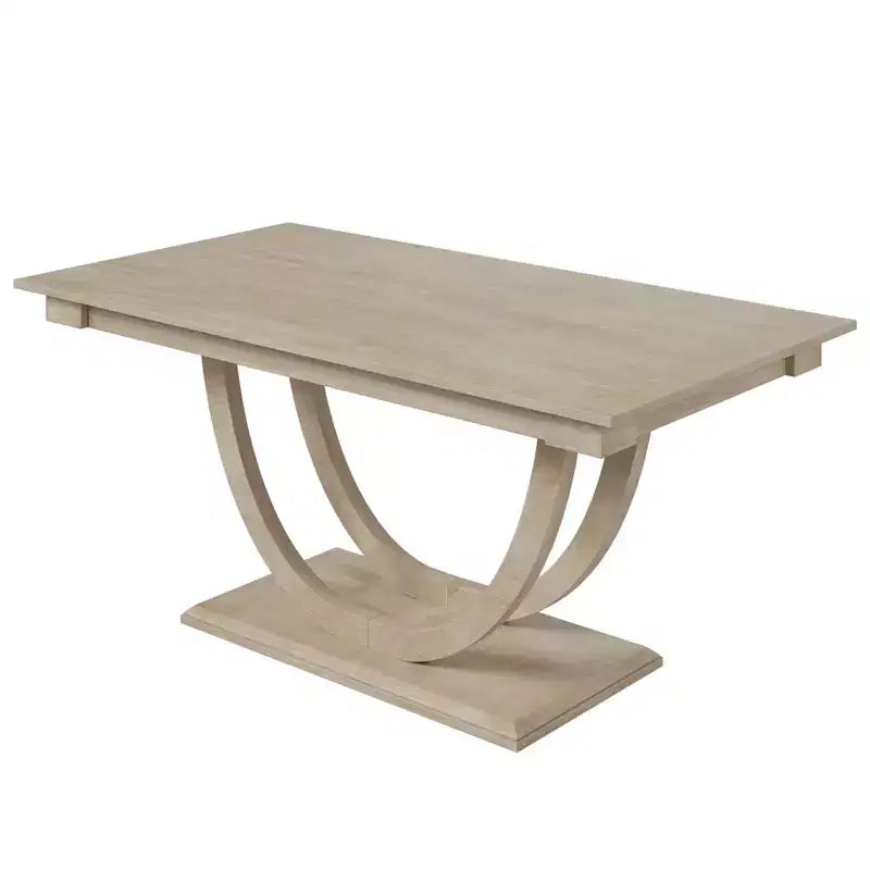 Set da pranzo da 6 pezzi, tavolo da pranzo per 6 persone, set da cucina per famiglie con sedie da pranzo imbottite ergonomiche e panca - ModernLuxe
