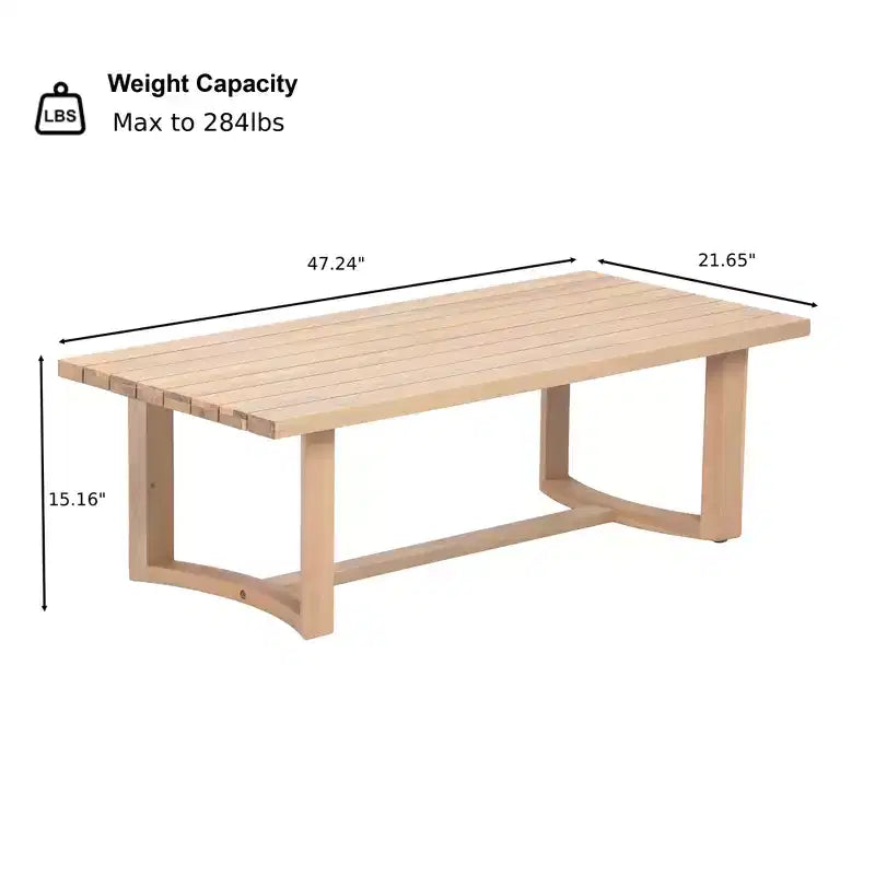 Set da giardino Christopher Knight Home Susan 4 pezzi in legno di acacia stile rustico con sedute in rattan e tavolo a doghe