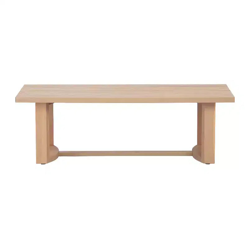 Set da giardino Christopher Knight Home Susan 4 pezzi in legno di acacia stile rustico con sedute in rattan e tavolo a doghe