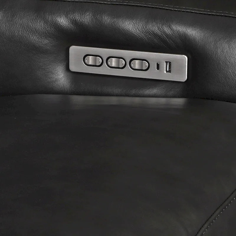 Divanetto Reclinabile Elettrico con Porte di Ricarica USB e USB-C