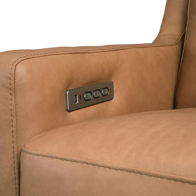 Divanetto Reclinabile Elettrico con Porte di Ricarica USB e USB-C