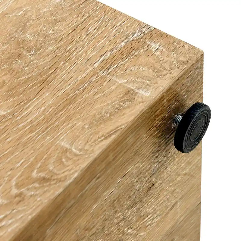 Tavolino Rettangolare con Finitura Effetto Marmo, Struttura in MDF