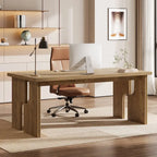 Scrivania rettangolare da ufficio da 160 cm con ripiano in MDF e gambe in metallo
