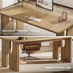 Scrivania rettangolare da ufficio da 160 cm con ripiano in MDF e gambe in metallo