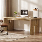 Scrivania rettangolare da ufficio da 160 cm con ripiano in MDF e gambe in metallo
