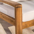 Set da conversazione per patio Grenada in legno di acacia 2 pz - Christopher Knight Home