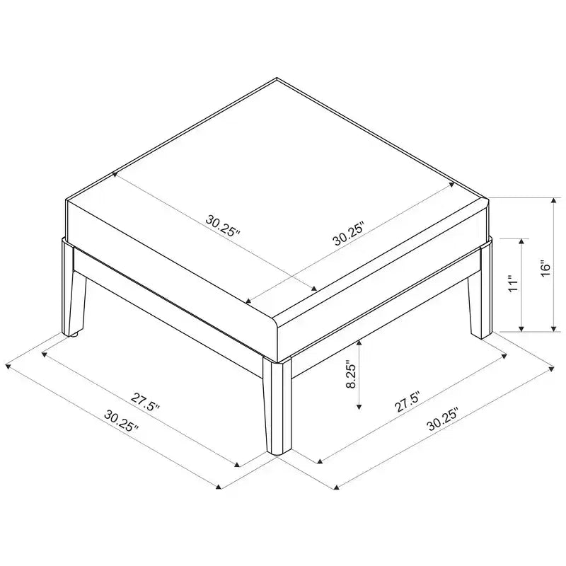 Set da giardino Summerlyn da 4 pezzi - Linon