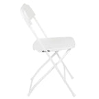 Set da tenda portatile Flash Furniture per portellone/eventi - Tenda a baldacchino a comparsa 10'x10', tavolo pieghevole a due ante da 6 piedi, set di 4 sedie pieghevoli