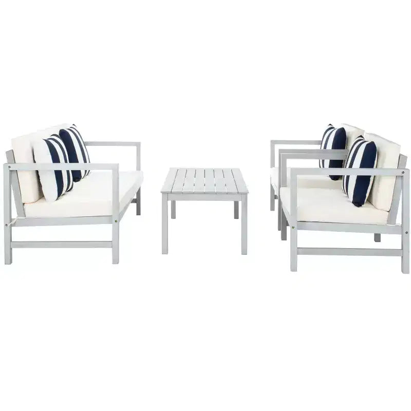 Set da patio Montez da 4 pezzi - Interno/Esterno - PAT7030 - Safavieh
