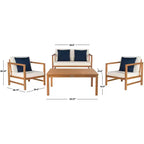 Set da patio Montez da 4 pezzi - Interno/Esterno - PAT7030 - Safavieh
