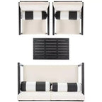 Set da patio Montez da 4 pezzi - Interno/Esterno - PAT7030 - Safavieh