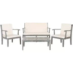 Montclair 4 Piece Patio Set - Indoor/Outdoor - PAT6712 - Safavieh