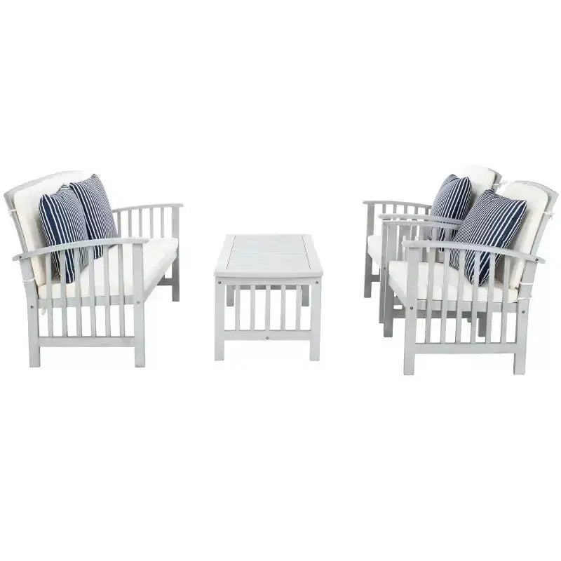 Set da patio Rocklin 4 pezzi - Interno/Esterno - PAT7007 - Safavieh