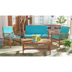 Set da patio Rocklin 4 pezzi - Interno/Esterno - PAT7007 - Safavieh