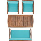 Set da patio Rocklin 4 pezzi - Interno/Esterno - PAT7007 - Safavieh