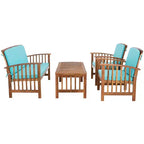 Set da patio Rocklin 4 pezzi - Interno/Esterno - PAT7007 - Safavieh