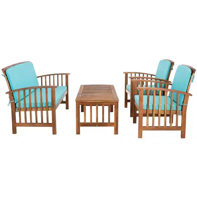 Set da patio Rocklin 4 pezzi - Interno/Esterno - PAT7007 - Safavieh