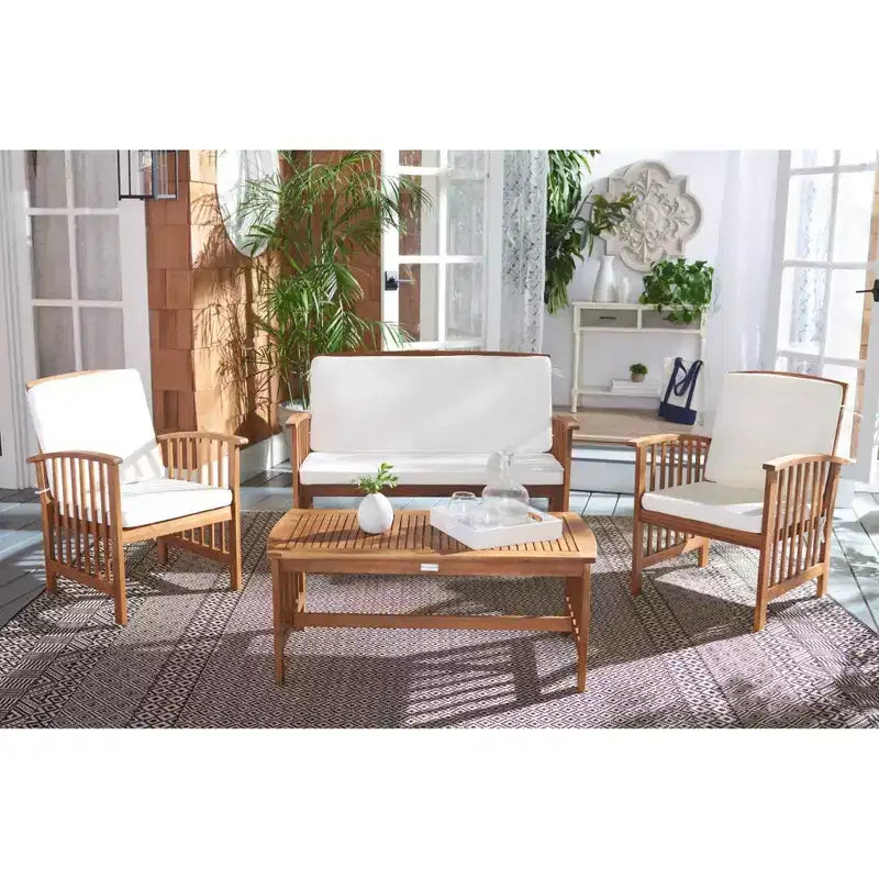 Set da patio Rocklin 4 pezzi - Interno/Esterno - PAT7007 - Safavieh