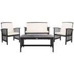 Rocklin 4 Piece Patio Set - Indoor/Outdoor - PAT7007 - Safavieh