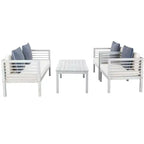 Set da patio Alda 4 pezzi - Per interni/esterni - PAT7033 - Safavieh