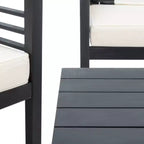 Set da patio Alda 4 pezzi - Per interni/esterni - PAT7033 - Safavieh