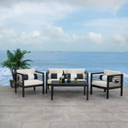 Set da patio Alda 4 pezzi - Per interni/esterni - PAT7033 - Safavieh