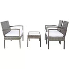 Set da Salotto Bassey 4 Pezzi - Interno/Esterno - PAT7507 - Safavieh