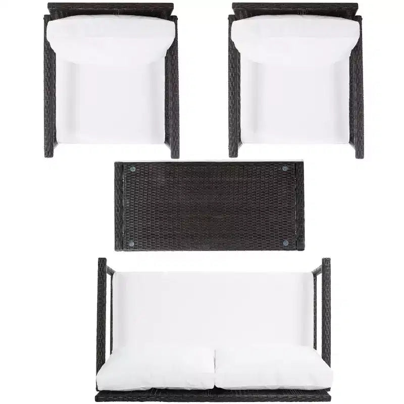 Set soggiorno Garnen 4 pezzi - Interni/Esterni - PAT7714 - Safavieh