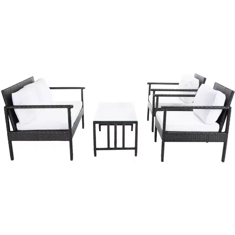 Set soggiorno Garnen 4 pezzi - Interni/Esterni - PAT7714 - Safavieh