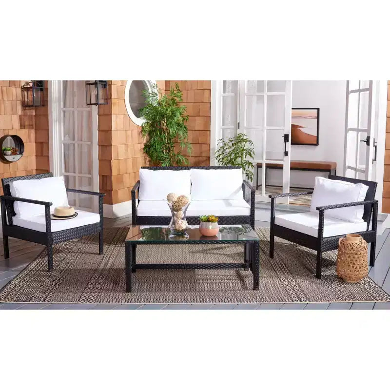 Set soggiorno Garnen 4 pezzi - Interni/Esterni - PAT7714 - Safavieh