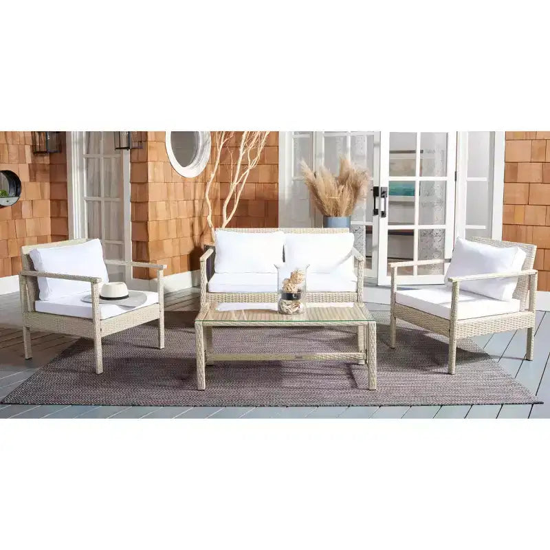 Set soggiorno Garnen 4 pezzi - Interni/Esterni - PAT7714 - Safavieh