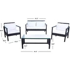 Set soggiorno Garnen 4 pezzi - Interni/Esterni - PAT7714 - Safavieh