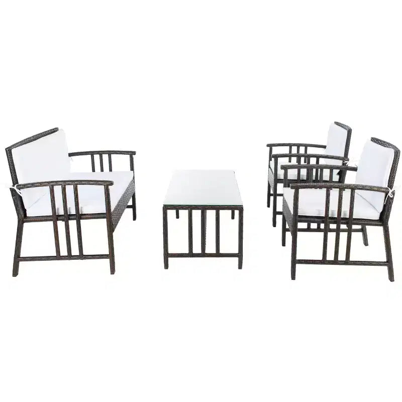 Set da soggiorno a 4 pezzi Reslor - Interno/Esterno - PAT7713 - Safavieh