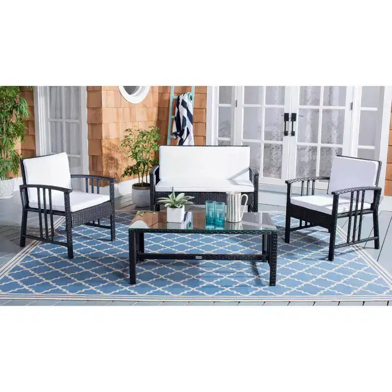 Set da soggiorno a 4 pezzi Reslor - Interno/Esterno - PAT7713 - Safavieh