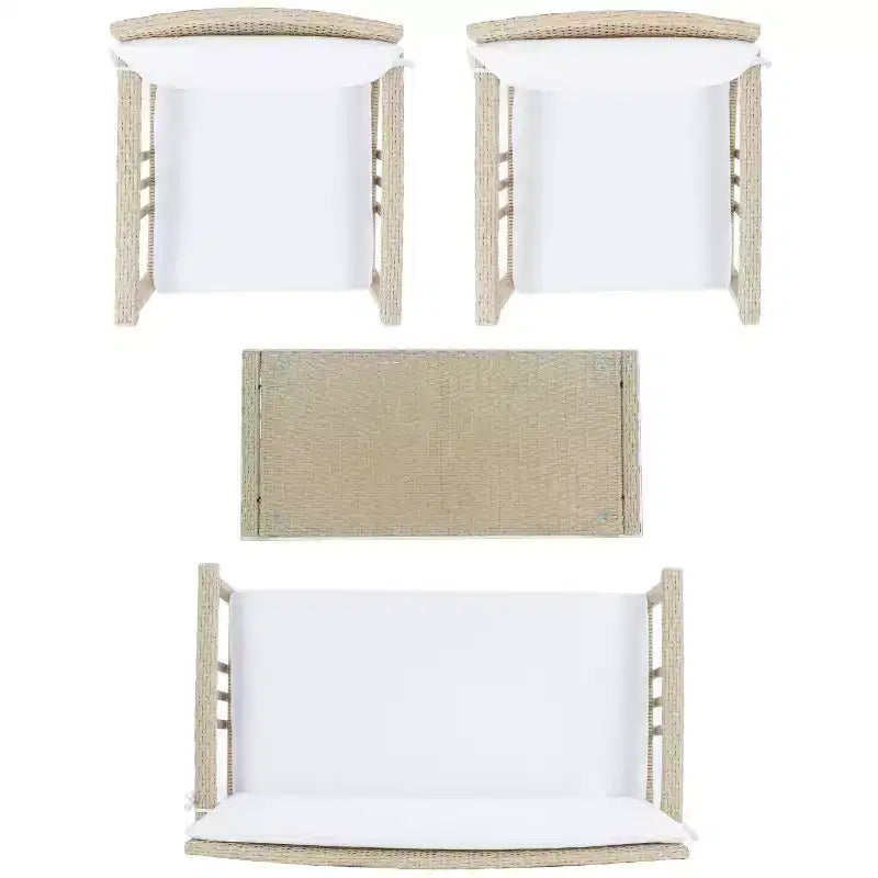 Set da soggiorno a 4 pezzi Reslor - Interno/Esterno - PAT7713 - Safavieh