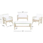Set da soggiorno a 4 pezzi Reslor - Interno/Esterno - PAT7713 - Safavieh