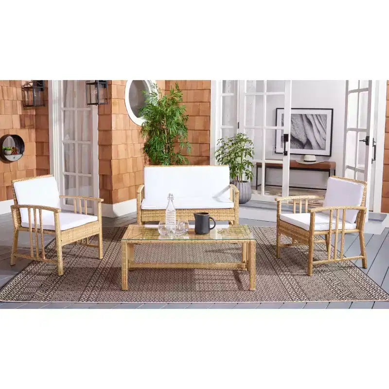 Set da soggiorno a 4 pezzi Reslor - Interno/Esterno - PAT7713 - Safavieh