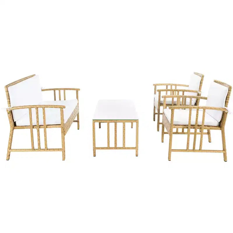 Set da soggiorno a 4 pezzi Reslor - Interno/Esterno - PAT7713 - Safavieh
