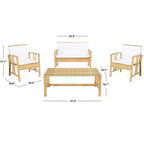 Set da soggiorno a 4 pezzi Reslor - Interno/Esterno - PAT7713 - Safavieh