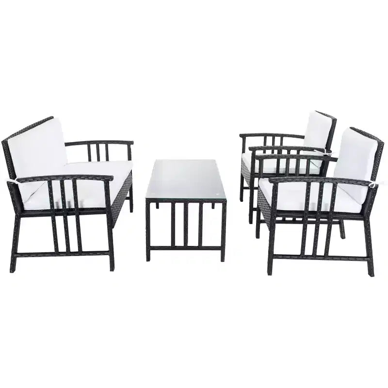 Set da soggiorno a 4 pezzi Reslor - Interno/Esterno - PAT7713 - Safavieh