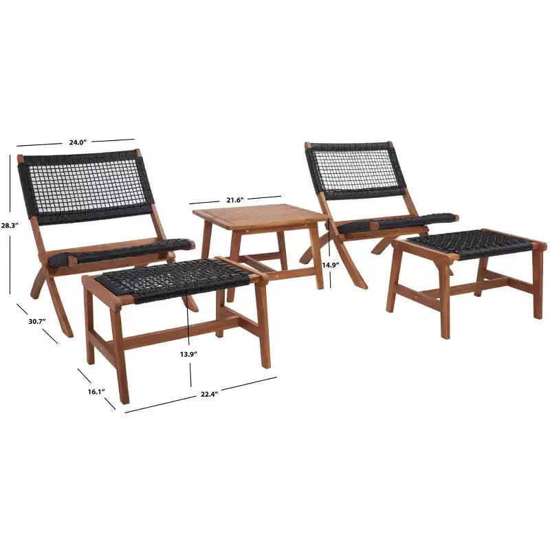 Set da soggiorno Casella - Per interni/esterni - PAT7077 - Safavieh