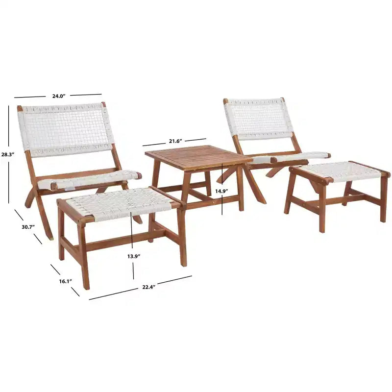 Set da soggiorno Casella - Per interni/esterni - PAT7077 - Safavieh