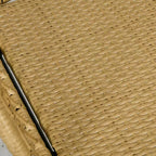 Set di mobili da esterno Outsunny 5 pezzi in rattan PE con sedie imbottite, divanetto e tavolini impilabili