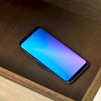 Scrivania ad altezza variabile con porta USB e base di ricarica wireless